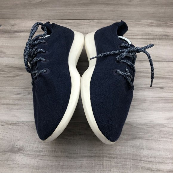 Allbirds Sneakers Mens 13 Blue Merino Wool Runners Lace Up Shoes main image 4